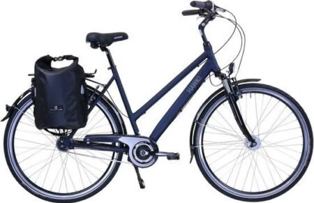 HAWK Bikes Cityrad »HAWK Citytrek Lady Deluxe Plus Ocean Blue